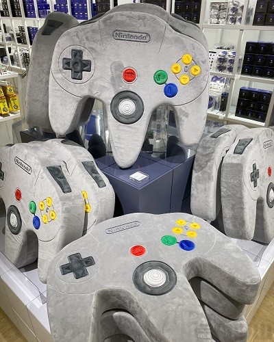 任天堂ミュージアム限定 Wii リモコン クッション 任天堂ミュージアム
