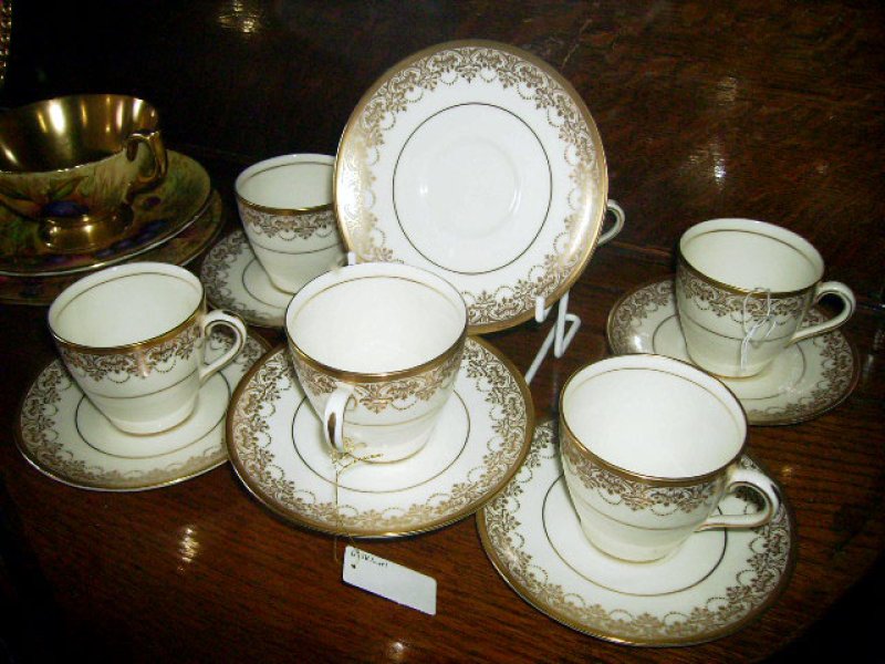ロイヤルドルトン（Royal Doulton） カップ＆ソーサ デミ 6客セット