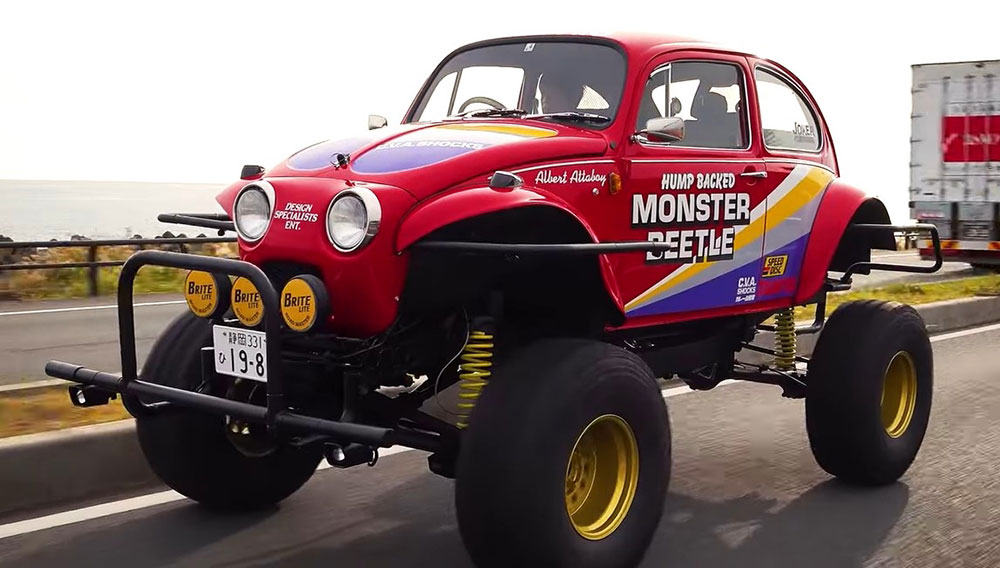 10/15（日）富士スピードフェスティバルで実車モンスタービートルを
