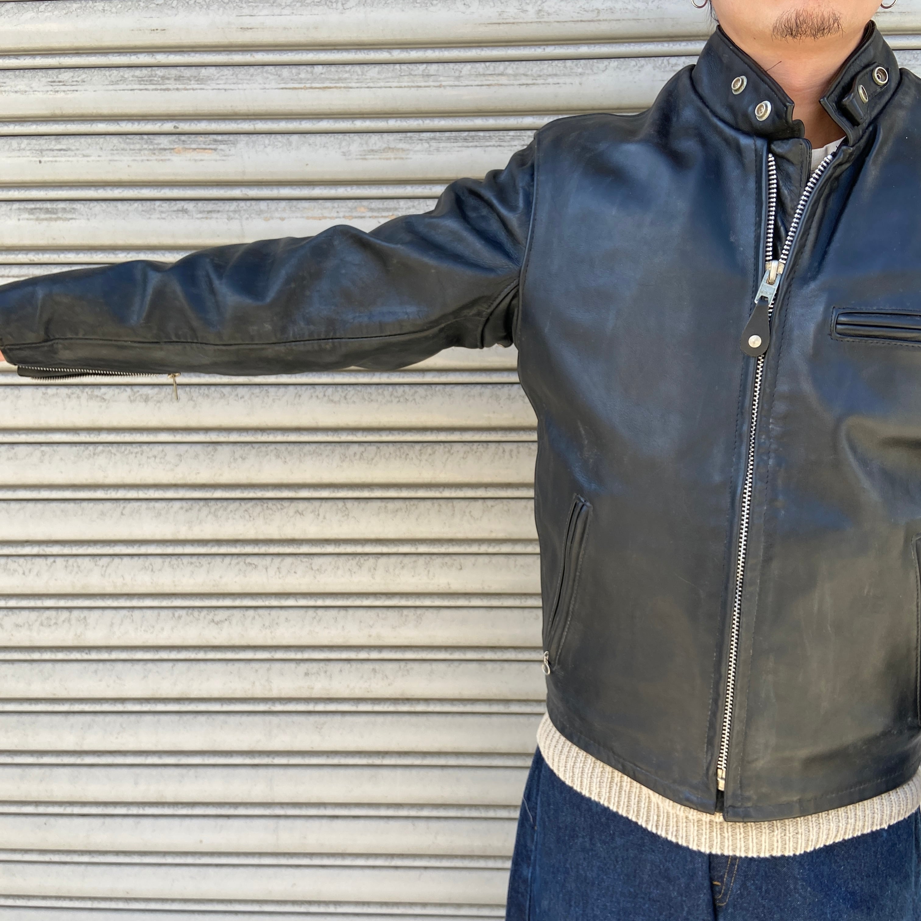 USA製 Schott N.Y.C 641 シングルライダースジャケット 36 | Pay ID