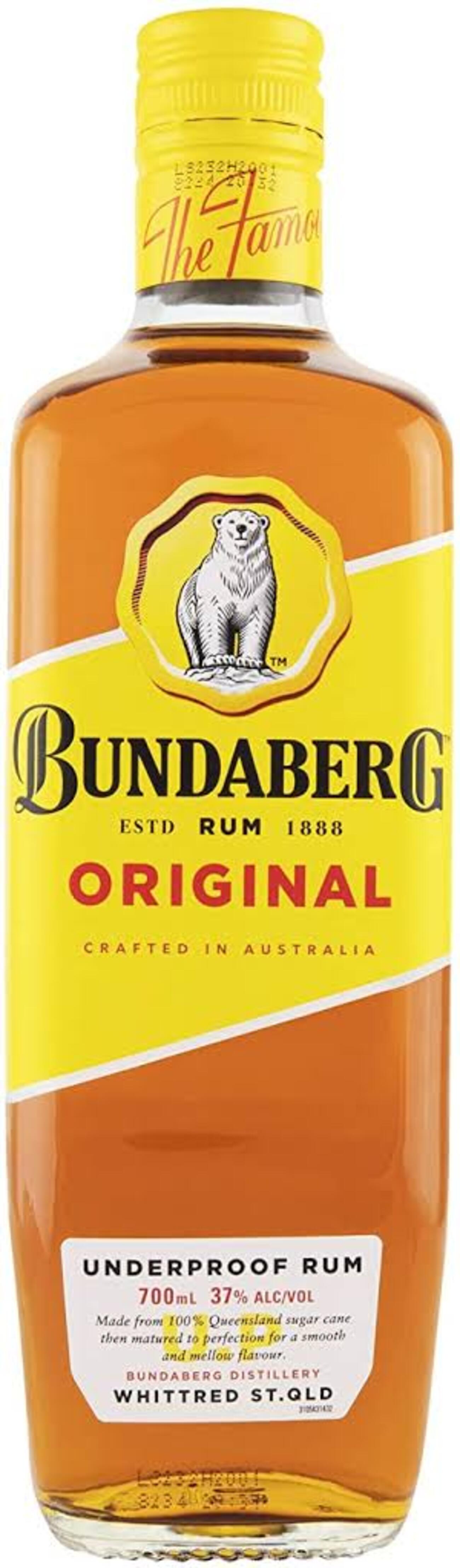 希少】未開栓 Bundaberg ラム 700ml 希少】未開栓 Bundaberg ラム 700ml