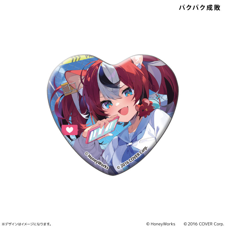 あんスタ 影片みか とるパカ ハート缶バッジ あんスタ 影片みか とる