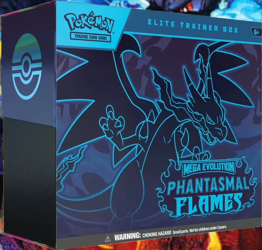 Pokémon Phantasmal Flames Elite Trainer Box ETB🔥🐲Mega Evolution