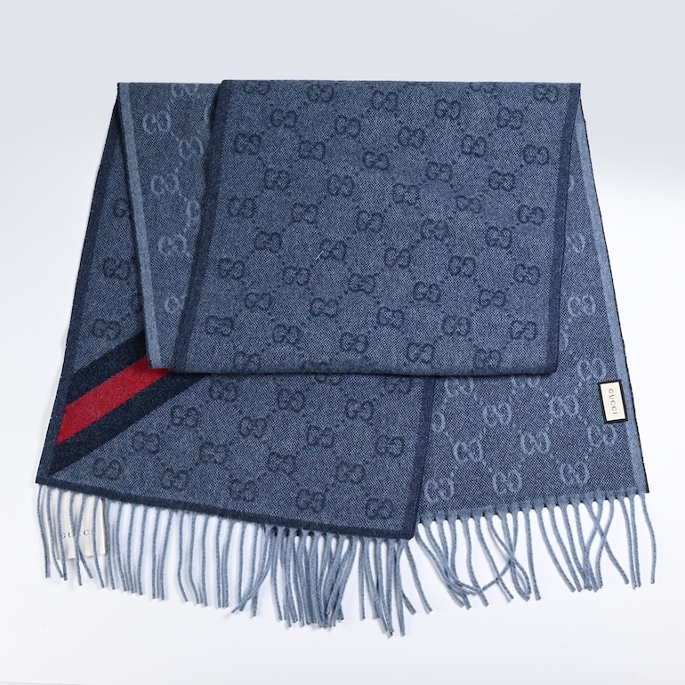 更にお値下げしました！GUCCIマフラー限定品 ウール 更にお値下げしま