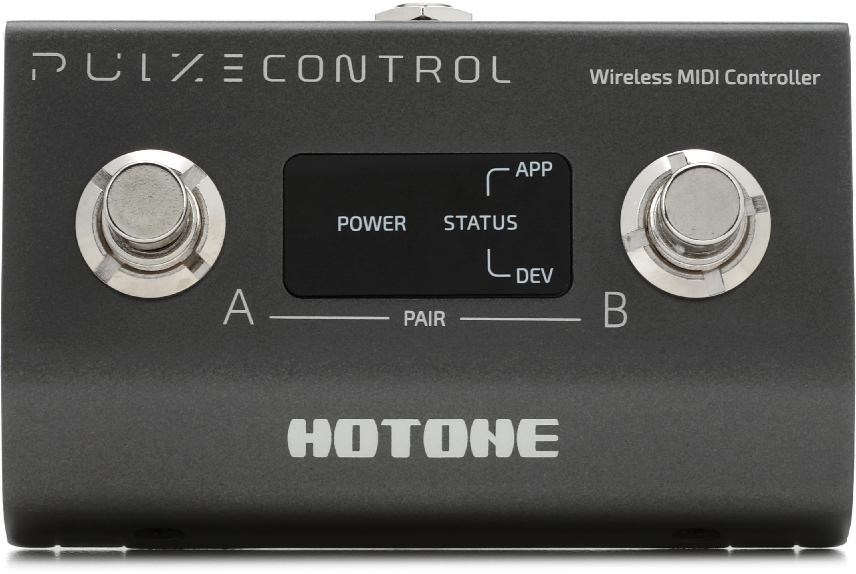 Hotone Pulze Control Wireless MIDI Controller | Sweetwater