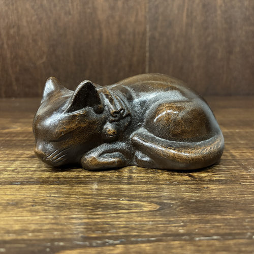 古瀬戸 骨董品 招き猫 27cm 完品 ジャパン アンティーク 稀少な大きな