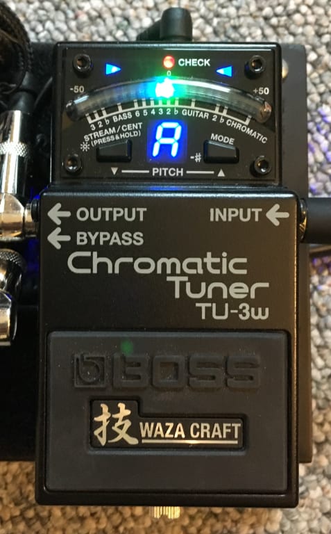 BOSS TU-3W Waza Craft Chromatic Tuner Pedal | Guitar Center
