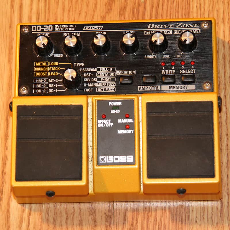 Boss OD-20 Overdrive/Distortion | Reverb