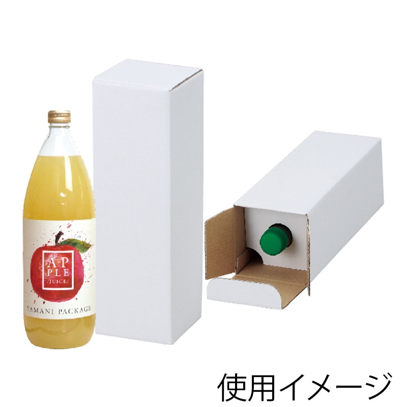 ヤマニパッケージ ジュース瓶1L箱 1本 K-1188 100枚/箱（ご注文単位1箱