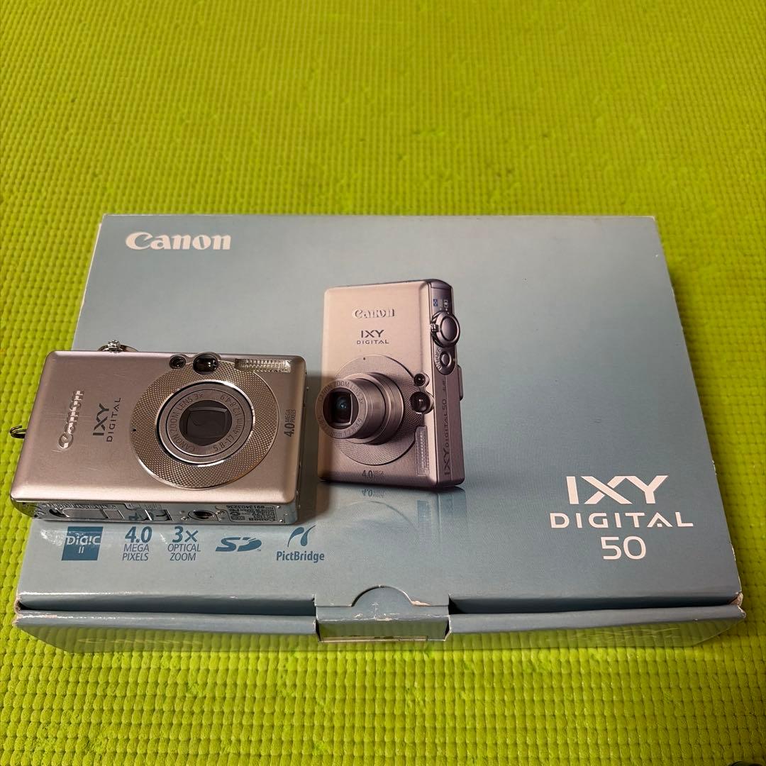 デジタルカメラ Canon IXY DIGITAL 50 Canon IXY DIGITAL 50 4.0MP 3x Zoom Compact Digital Camera from
