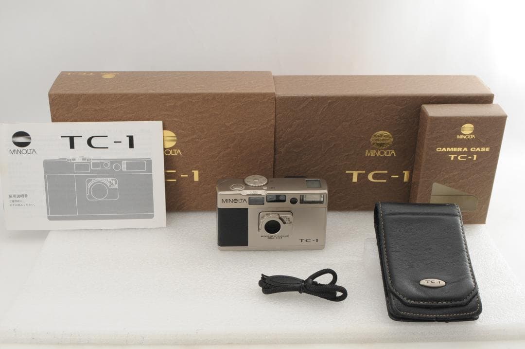sale★新品同様！★MINOLTA ミノルタ TC-1 付属品＆元箱完備 ミノルタ TC-1 動作確認済 付属品有り MINOLTA TC-1 付属品完備 MINOLTA