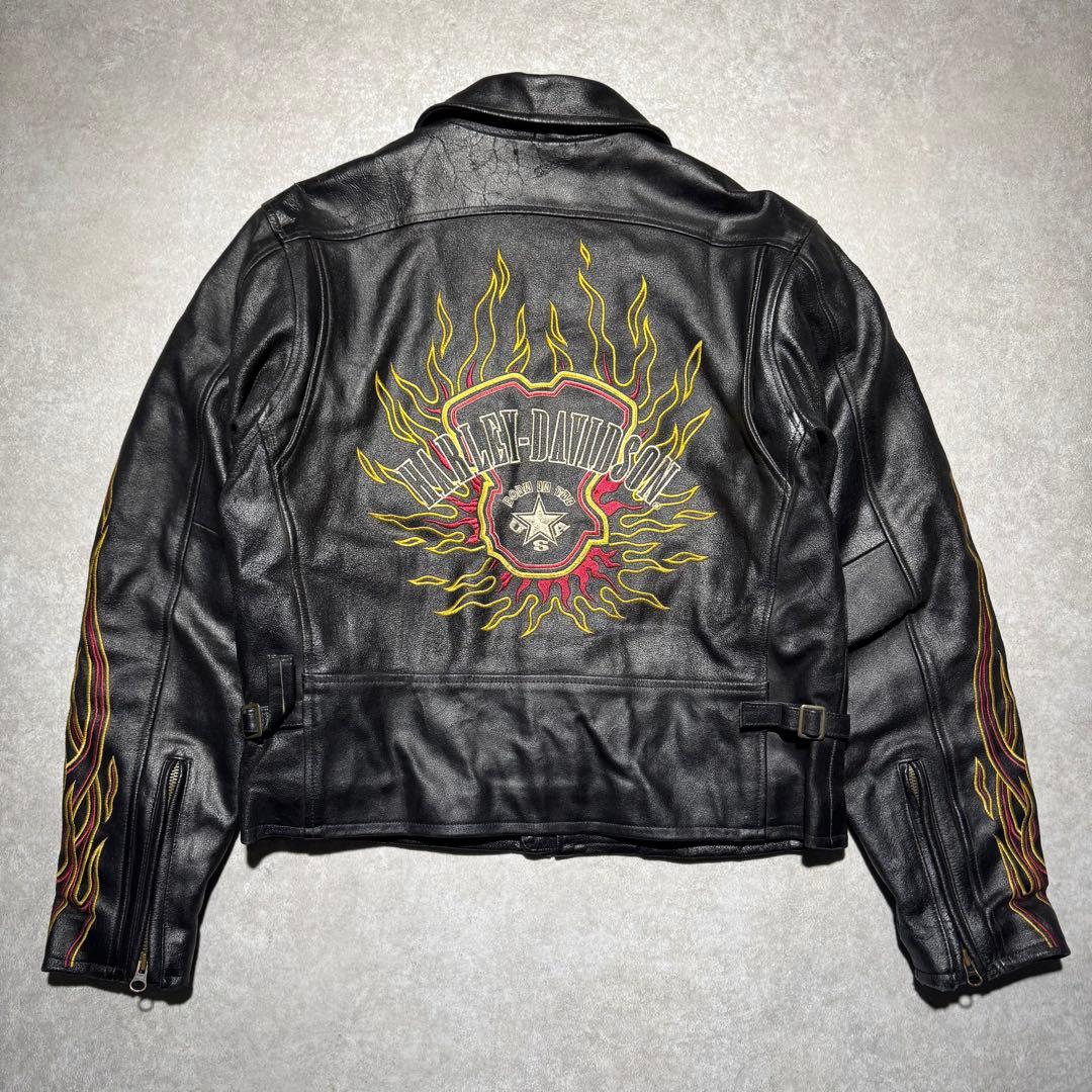 ジャケット・アウター HARLEY DAVIDSON vintage leather jacket s-l400.jpg
