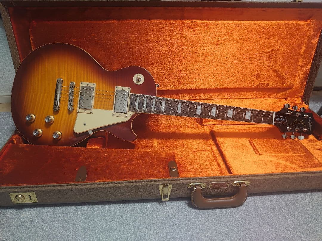 【美杢目】Epiphone les paul 60s Iced Tea Epiphone Inspired by Gibson Custom 1960 Les Paul Standard Reissue