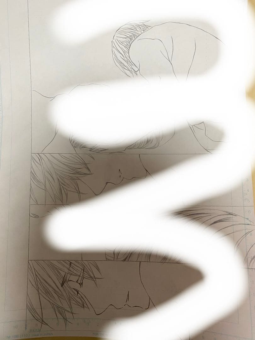 最終値下げ ヴァンパイア騎士原画展 限定 樋野まつり先生 直筆　原稿下絵 零 ヴァンパイア騎士 原画展 樋野まつり 直筆 原稿下絵 当選品